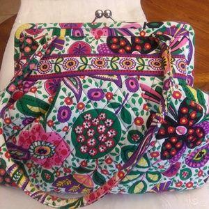 Vera Bradley Purse with Notepad